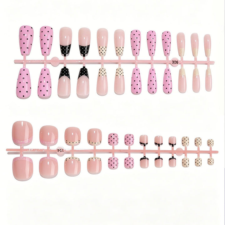 Artistic Press-On Toe Nails Kalsten