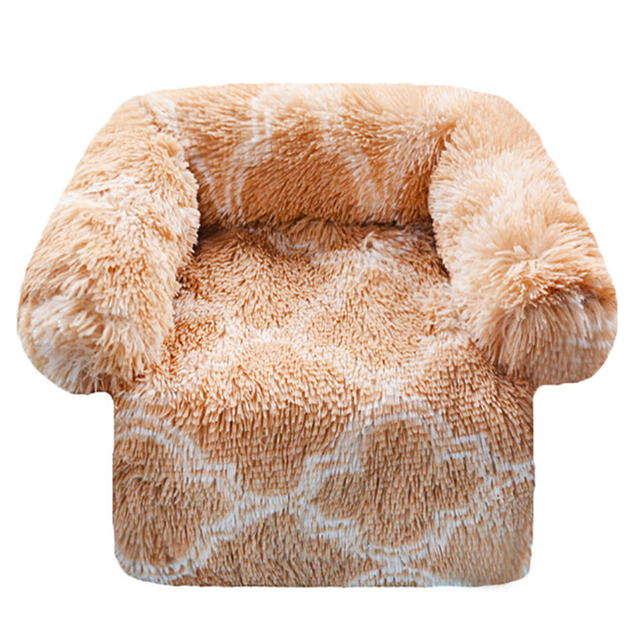 Luxurious Plush  Armchair  Dog Bed