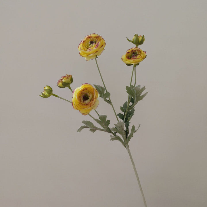 Lifelike Ranunculus Floral Stem