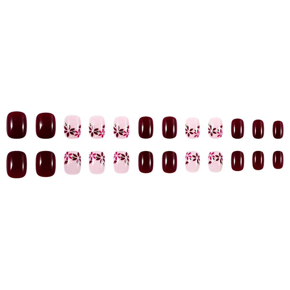 Floral Design Gel Nail Art Set Kalsten 1787542981