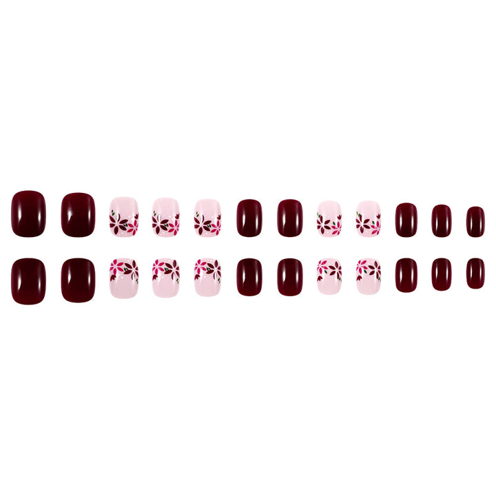 Floral Design Gel Nail Art Set Kalsten 1787542981