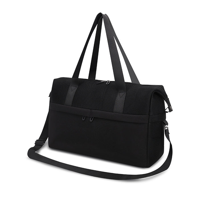 Sporty tote bag with breathable mesh material and multifunctional pockets Kalsten