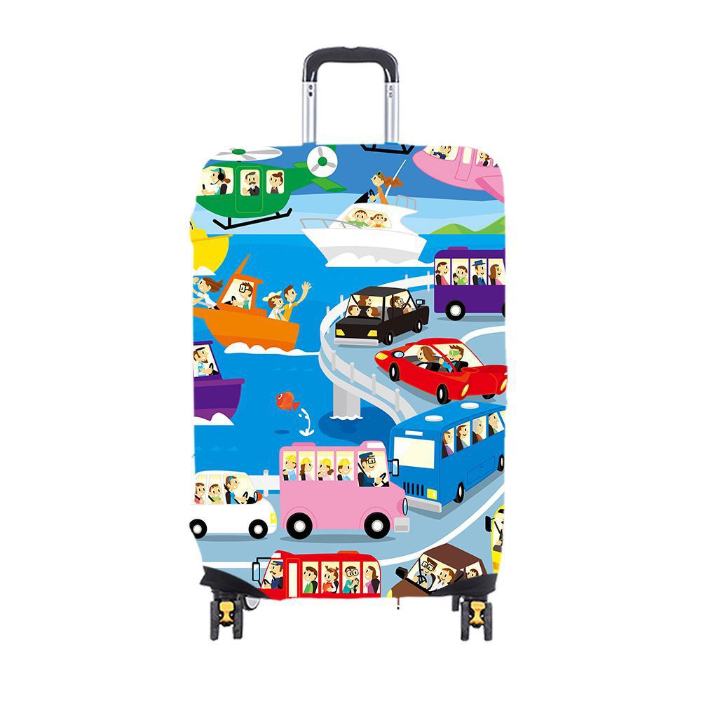 Women's Carry-on Suitcase in Urban Design Kalsten