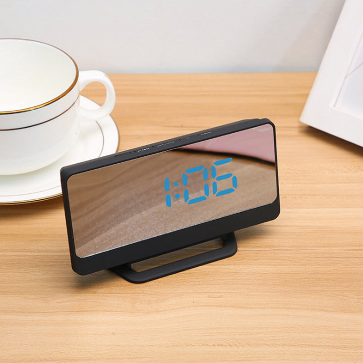 Digital alarm clock with mirror display and snooze function Kalsten