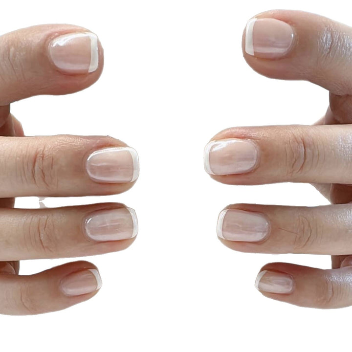 French Tip Press-On Nails Kalsten
