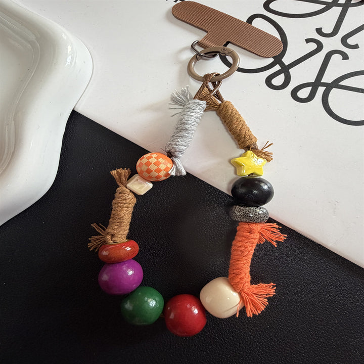 Decorative Beaded Keychain Kalsten 1790135858