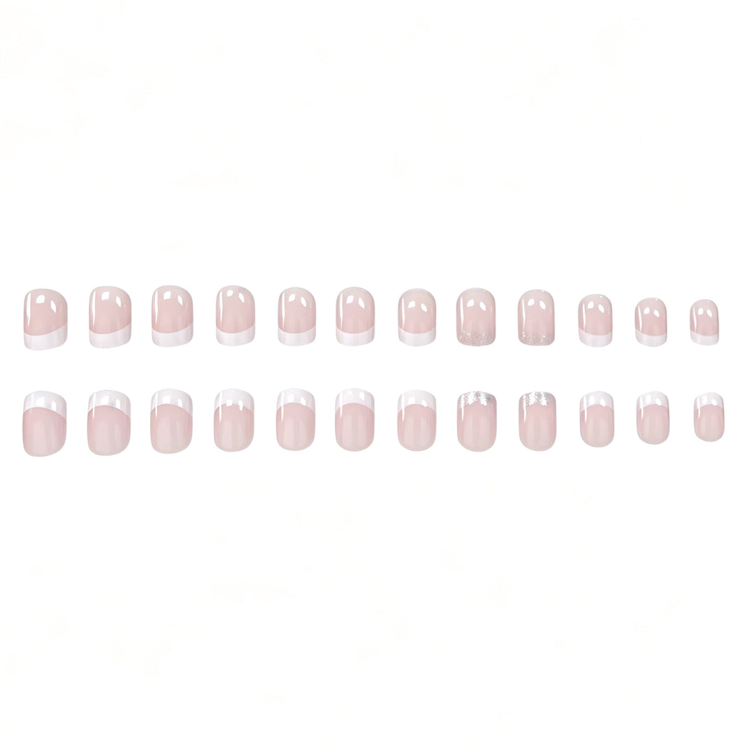 Chic French Tip Nail Art Enhancements Kalsten