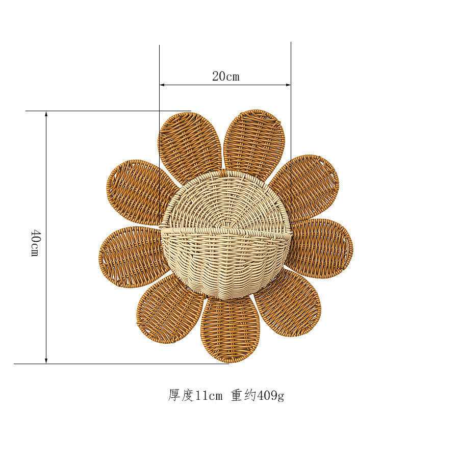 Woven Hanging Planter Basket Kalsten