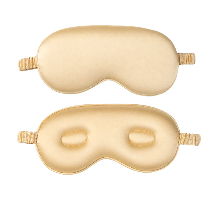 Unisex nano 3D-eye mask with distance chambers for eyelash protection and elastic comfort band Kalsten