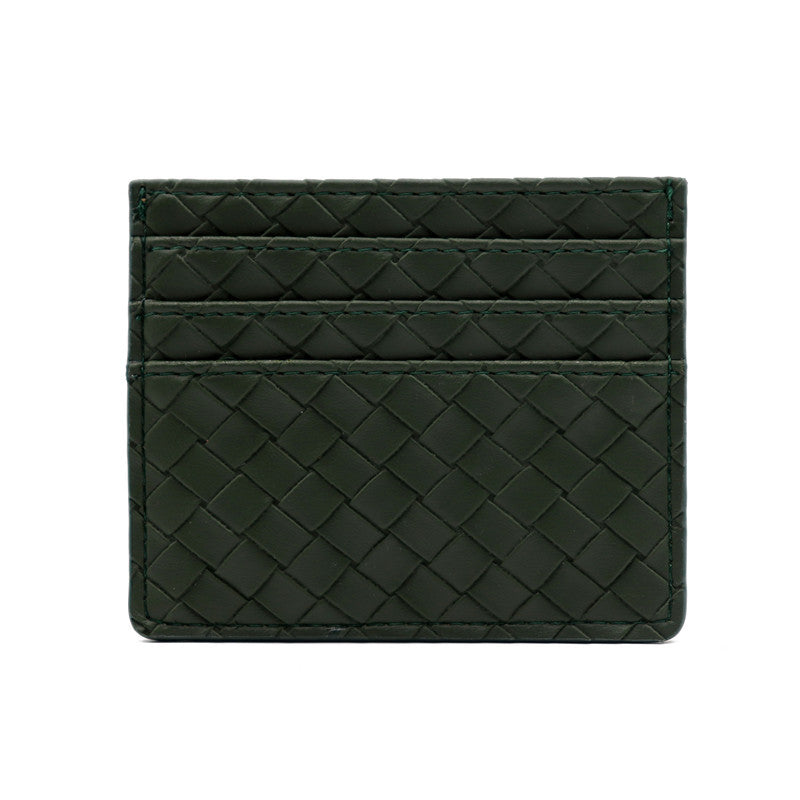 Textured Leather Card Holder