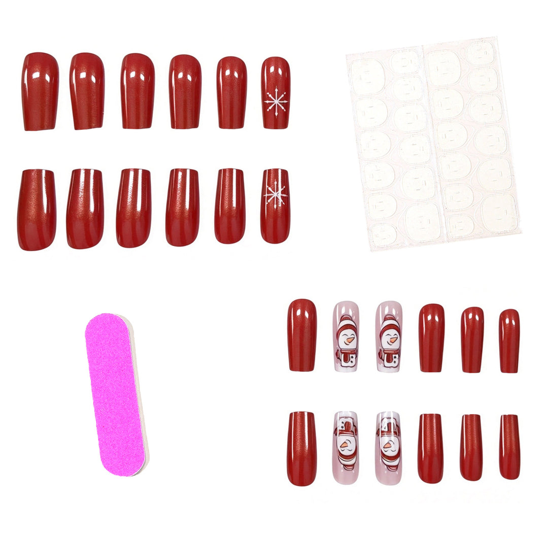 Festive Holiday Nail Art Extensions Kalsten