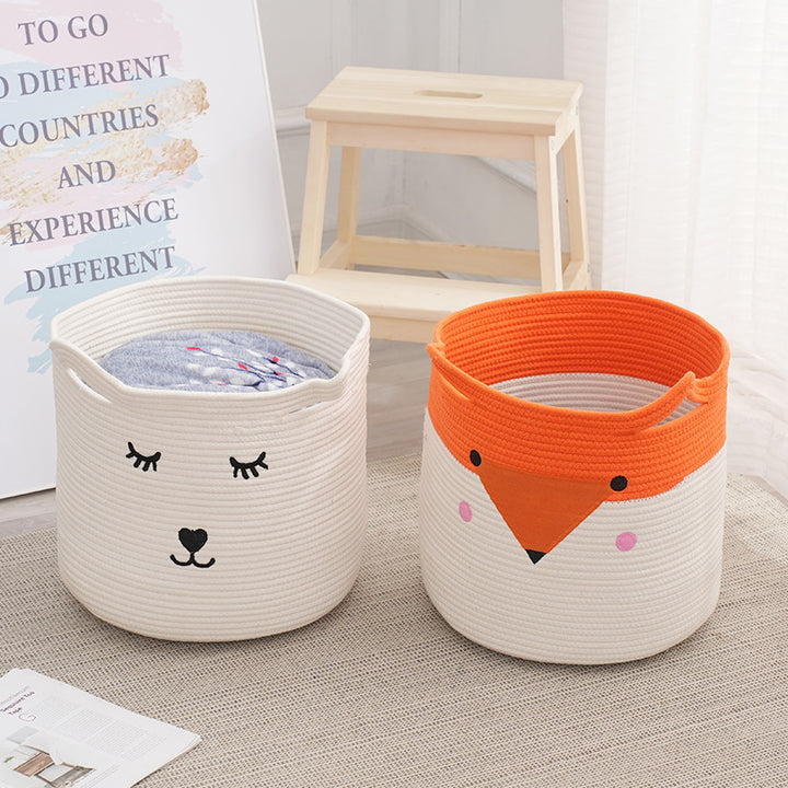 Tier motif storage basket Kalsten