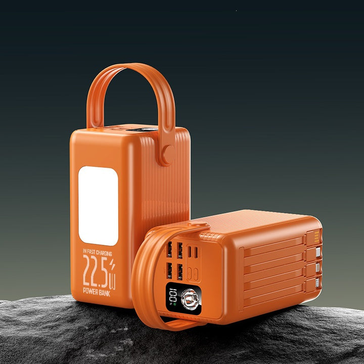 Portable power bank with fast charging function and integrated carrying handle Kalsten
