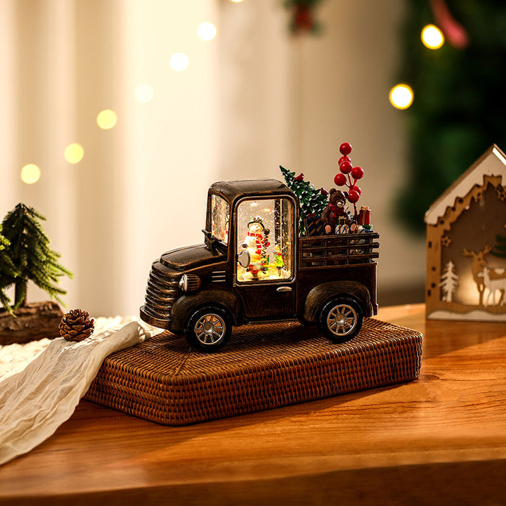 Decorative truck model with Christmas lighting Kalsten