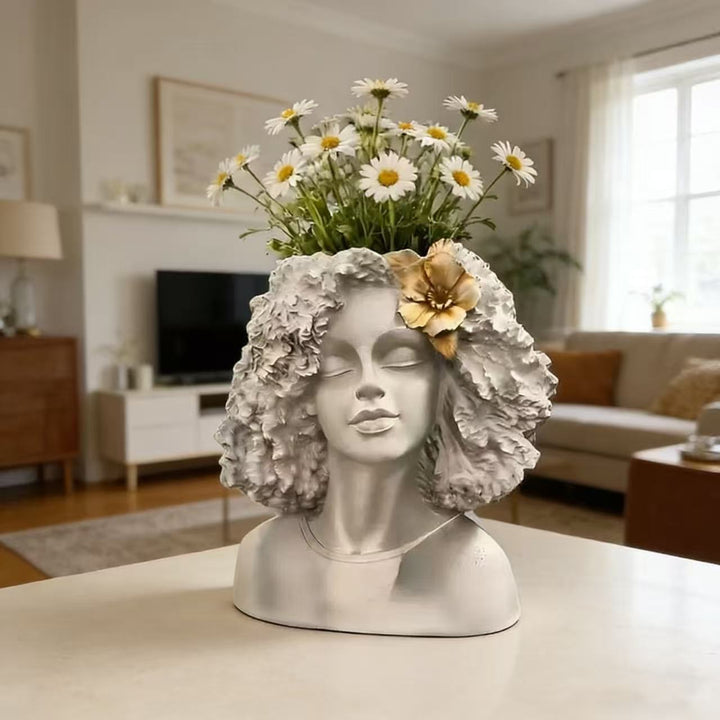 Decorative bust with African motif Kalsten
