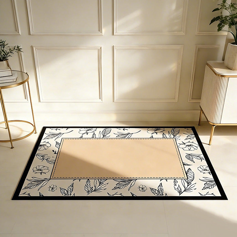 Floral Patterned Bathroom Mat Kalsten