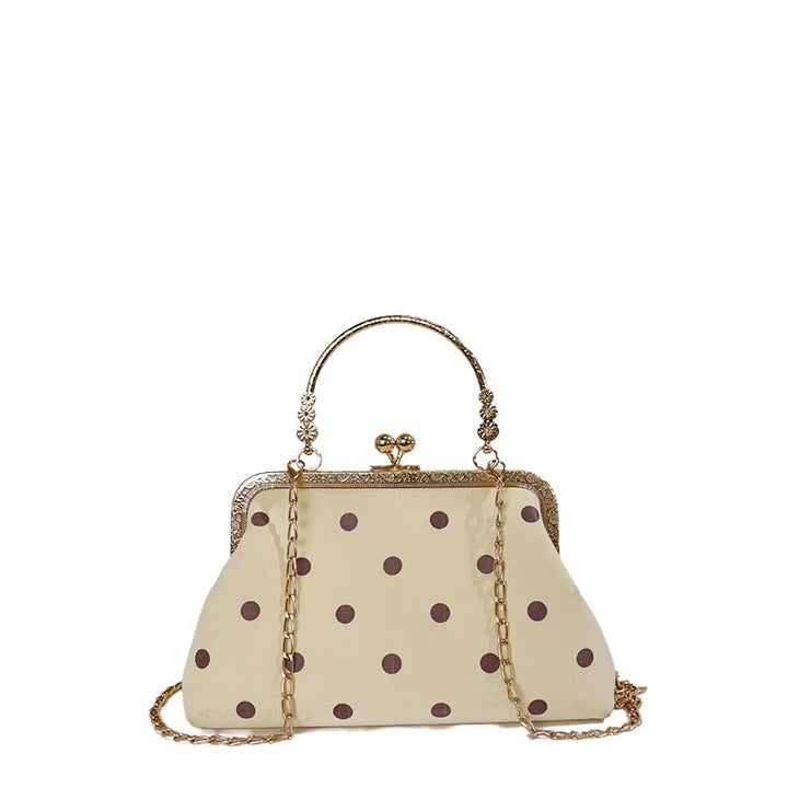 WoVintage Elegant Polka Dot Evening Clutch Kalsten