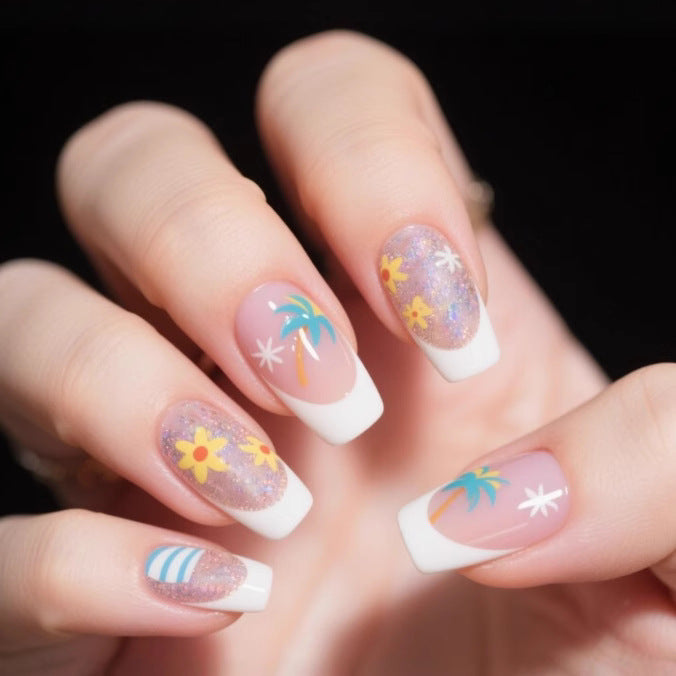 Floral Gradient Nail Art Kit Kalsten