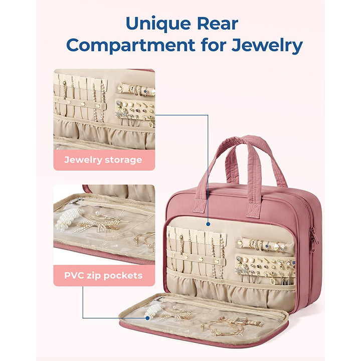 Jewelry Organizer Bag with Practical Inserts Kalsten