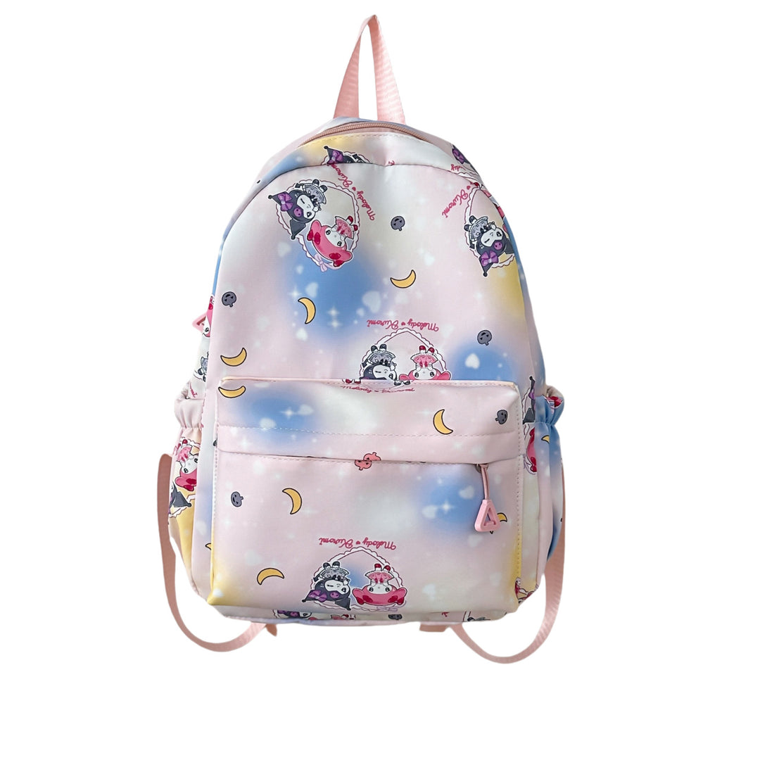Cute Cartoon Print School Backpack