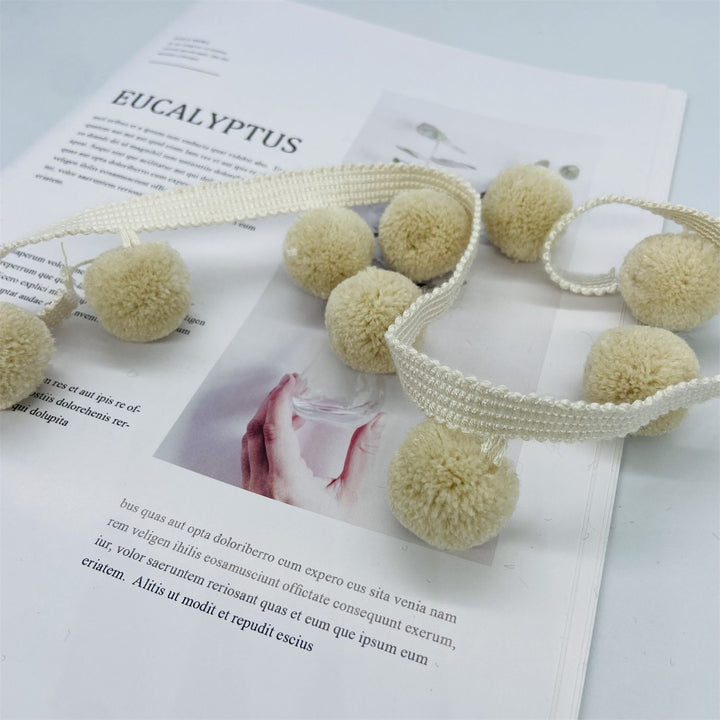 Decorative Pompon Trim Kalsten