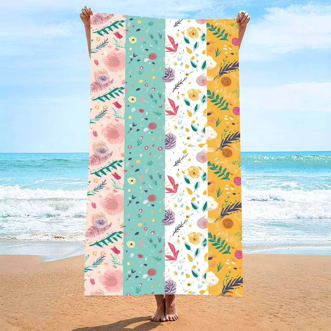 Women's beach towel with creative golf theme Kalsten