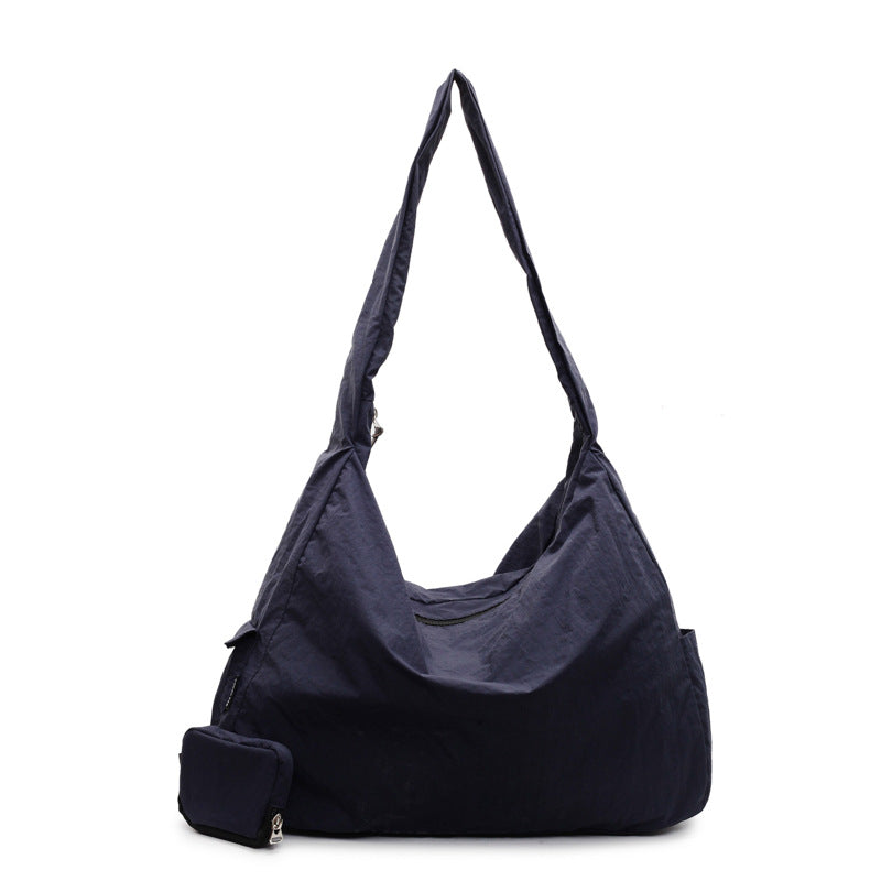 Spacious Multi-Pocket Hobo Bag