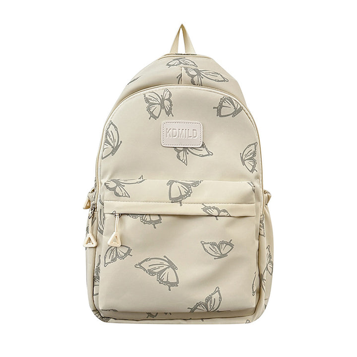 Stylish Butterfly Print Backpack Kalsten