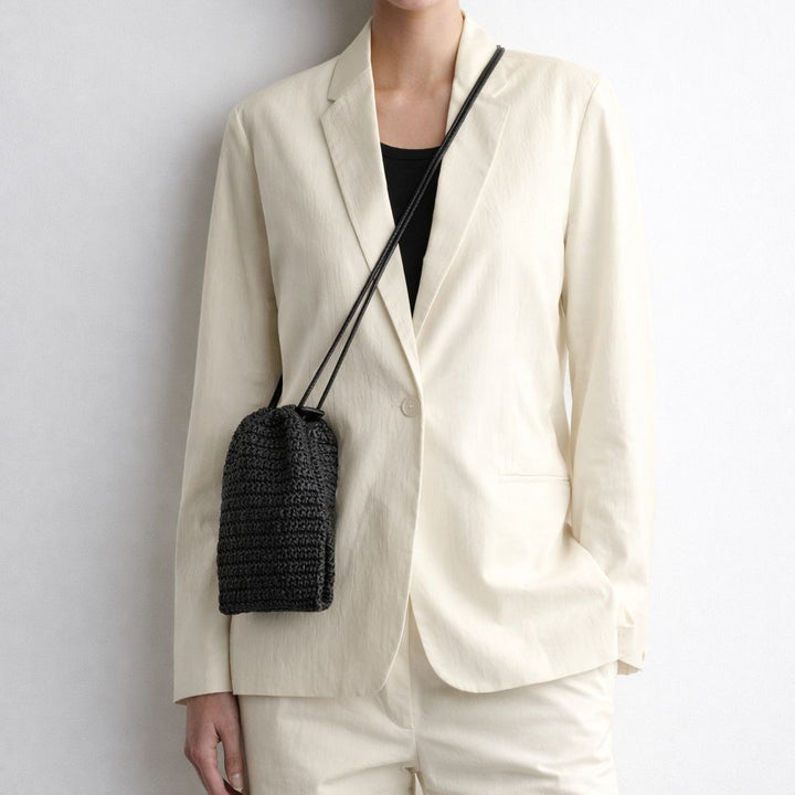 Handcrafted Woven Crossbody Bag