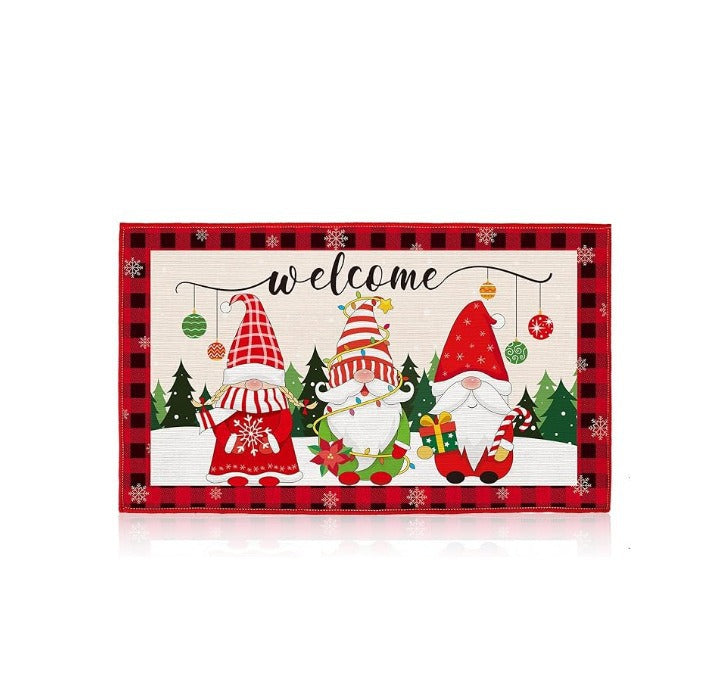 Heart-Themed Decorative Welcome Mat Kalsten