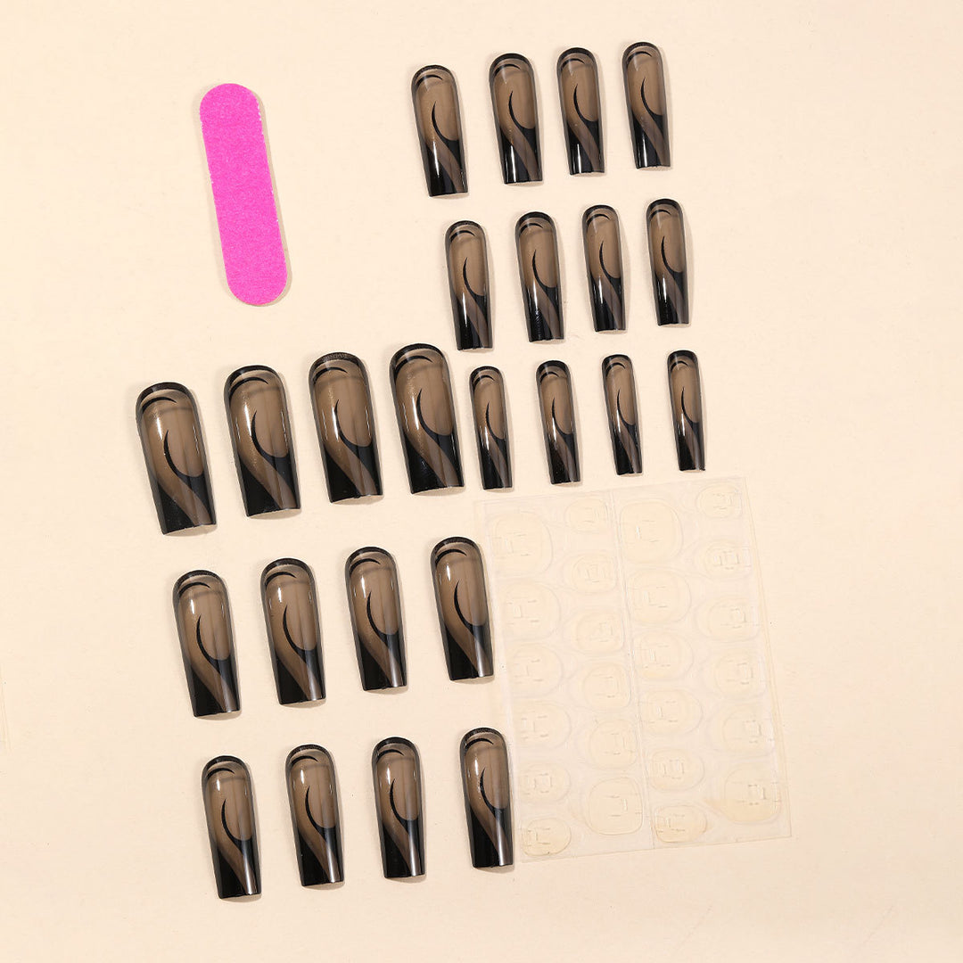 Stylish Abstract 3D Nail Art Extensions Kalsten