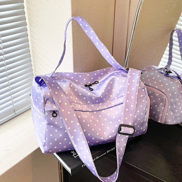 Polka Dot Gym Duffel Bag Kalsten