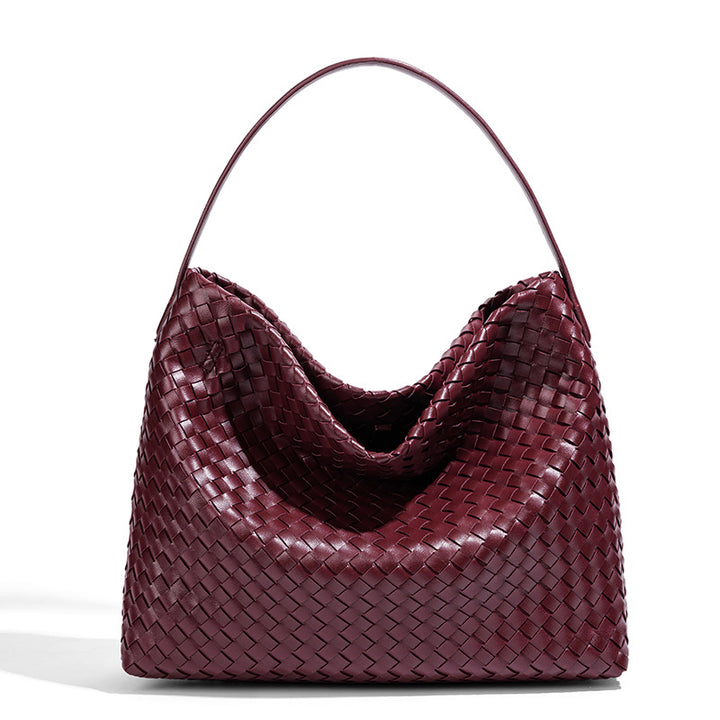 Oversized Woven Hobo Bag Kalsten