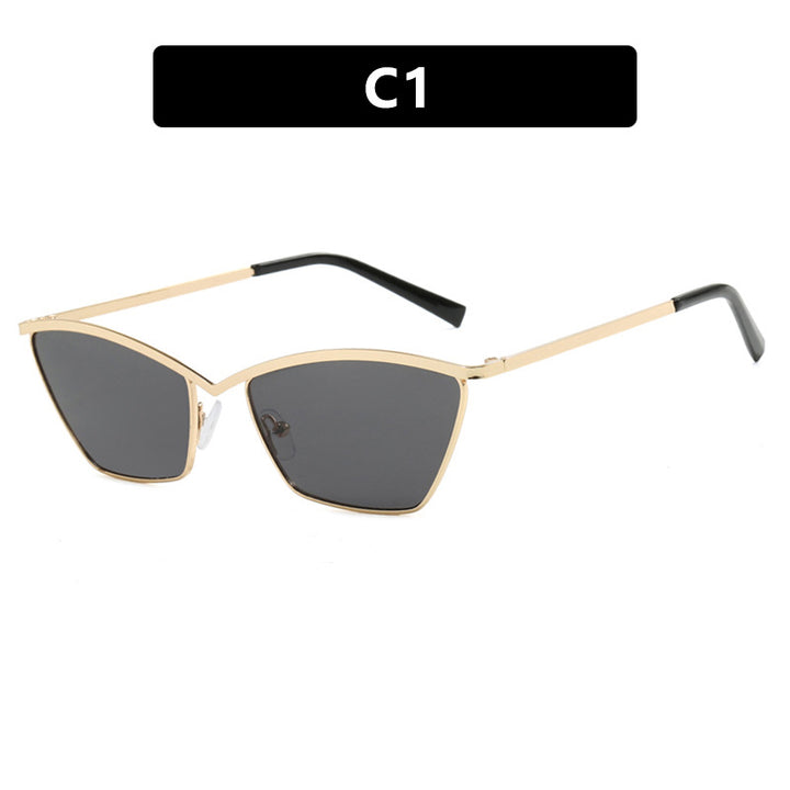Ladies Cat-Eye Sunglasses with stylish metal frame and UV protection Kalsten