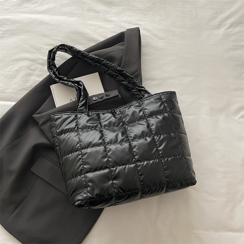 Padded Quilted Tote Bag Kalsten