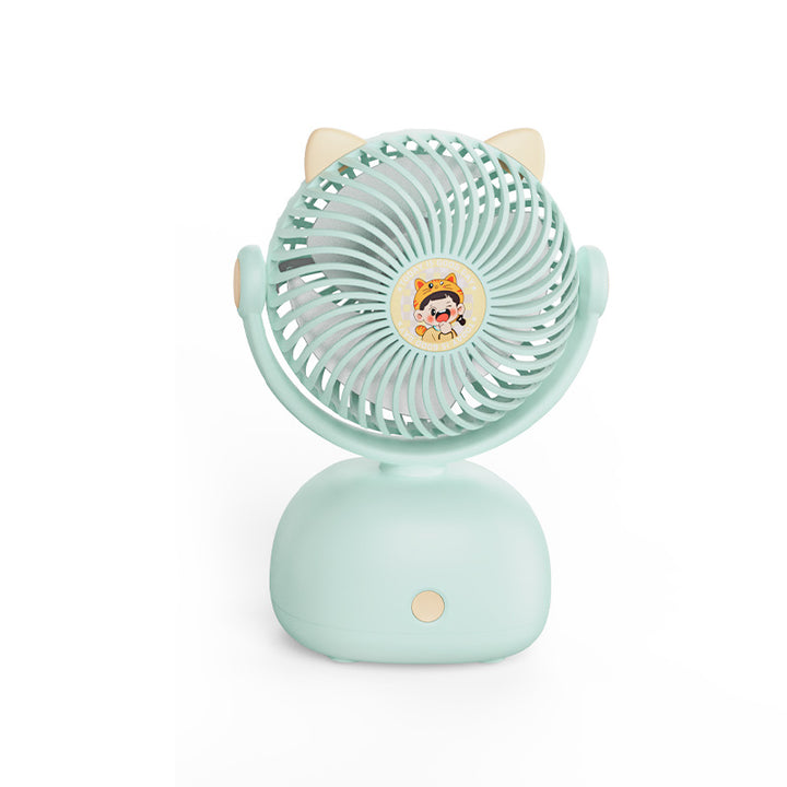 Unisex Portable Mini Fan with Cute Cat Design Kalsten