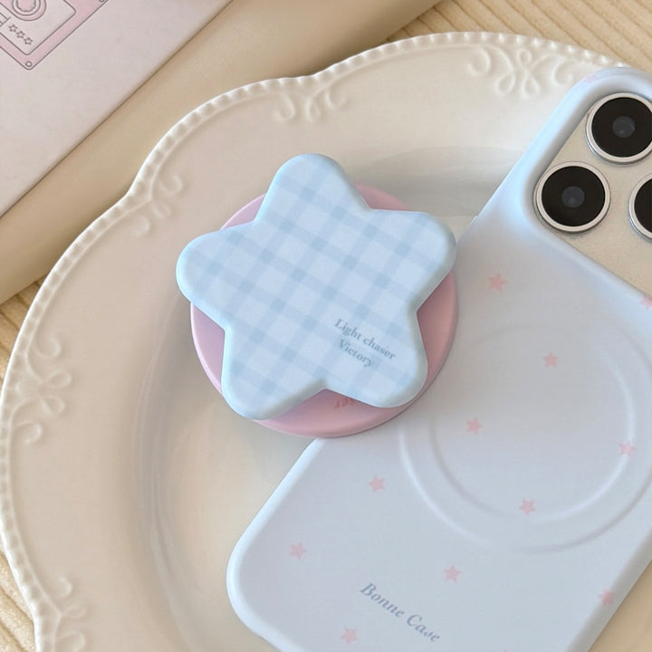 Playful star-shaped silicone coaster Kalsten