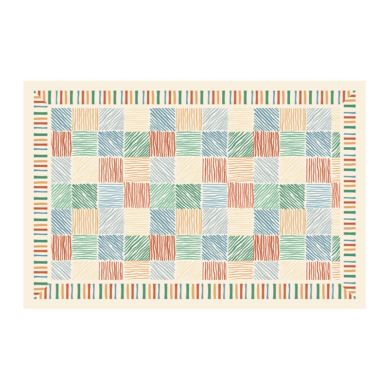 Stylish Geometric Pattern Bath Mat