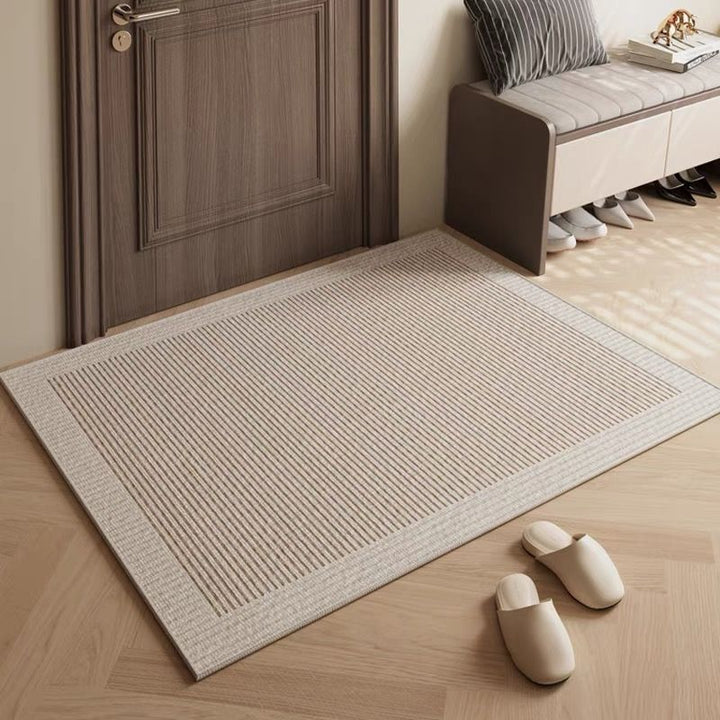 Elegant Textured Entrance Mat