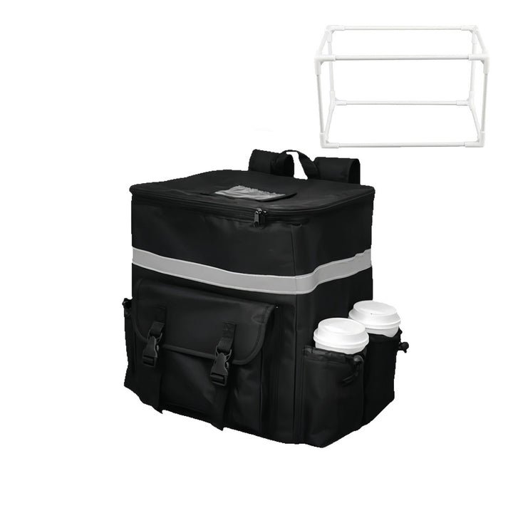 Women’s cooler bag with insulating carrying frame and drink holders Kalsten