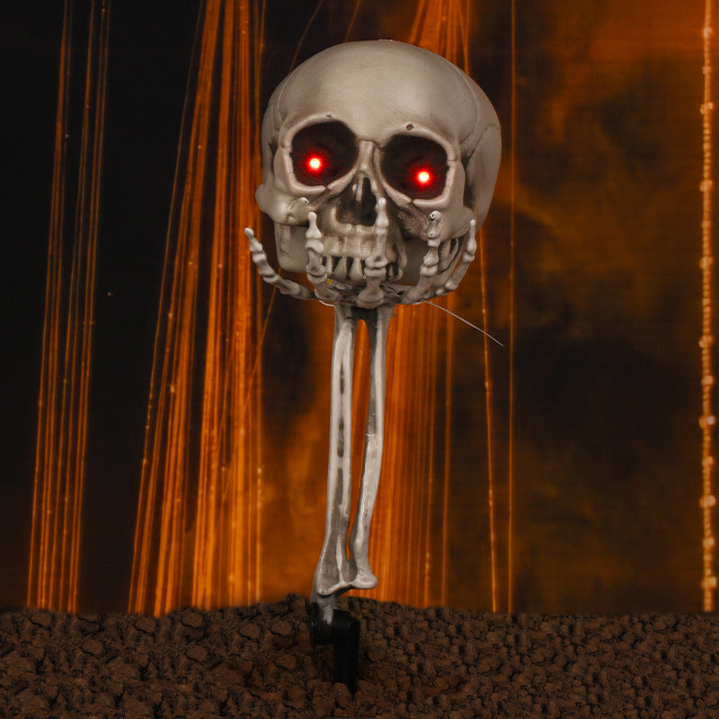 Optical Light-Up Skull Decoration Kalsten