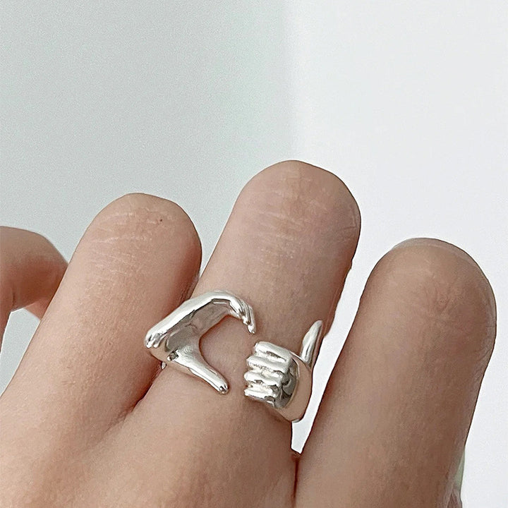 Artistic Hand Gesture Ring Kalsten