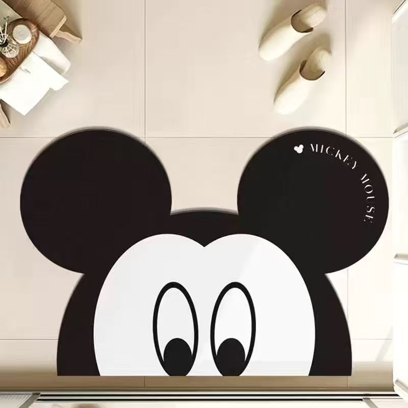 Comforting Cartoon Entrance Mat