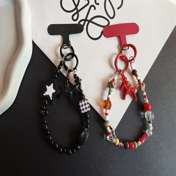 Decorative Beaded Charm Keychain Kalsten 1790135563