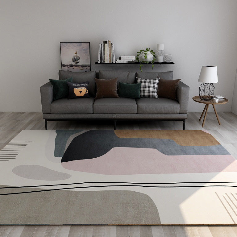 Geometric Pattern Area Rug
