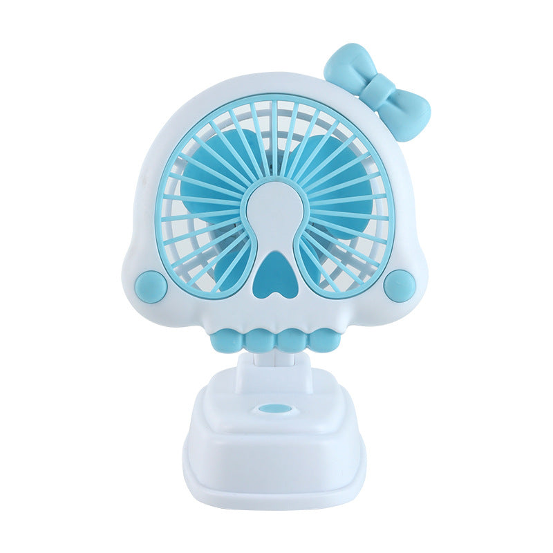 Unisex Portable Mini Fan in Creative Skull Design Kalsten