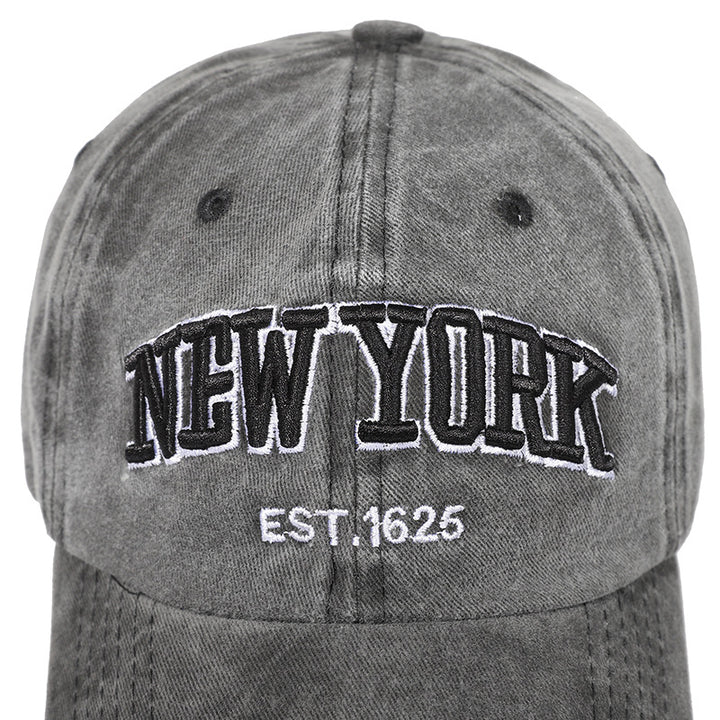 Men's Distressed Embroidered Dad Hat Kalsten