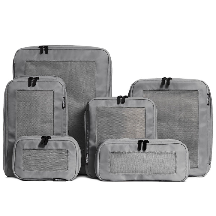 Unisex Storage Bags Set with Transparent Compartments Kalsten