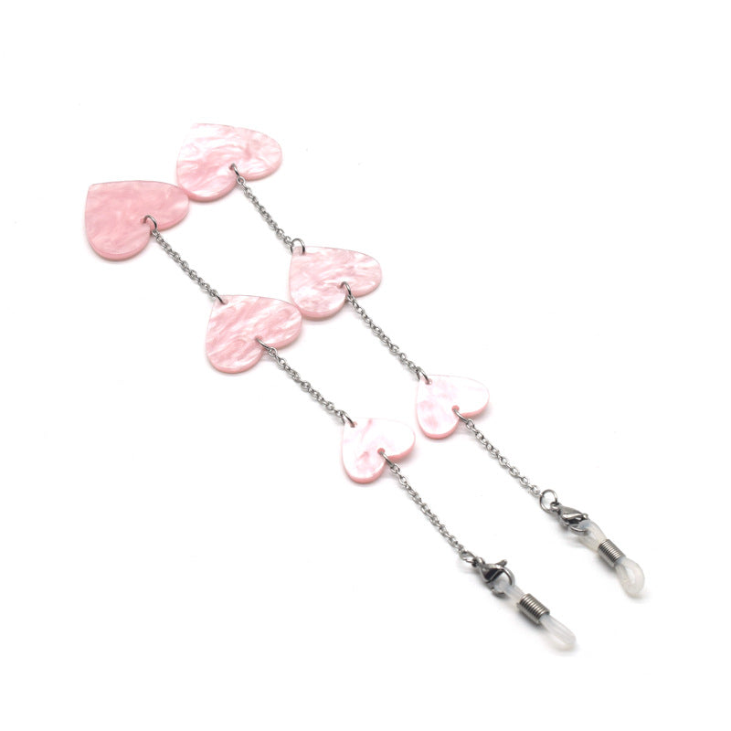 Stylish Heart-Themed Eyewear Chain Kalsten