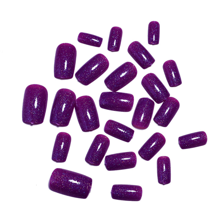Glittering Gel Nail Tips Kalsten